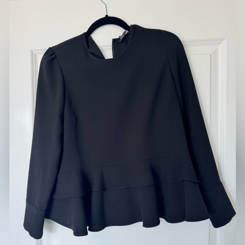 Zara Black Top-perfect for work!